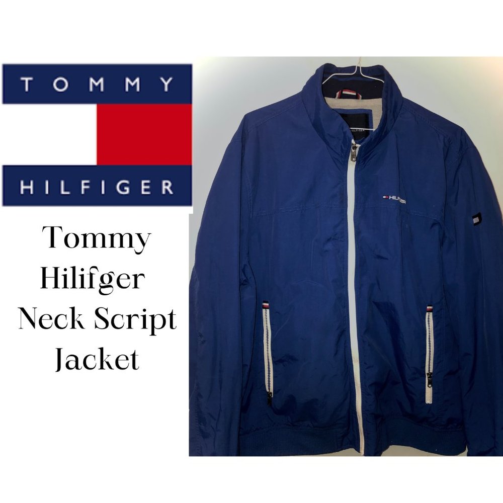 Tommy Hilfiger Neck Script Windbreaker